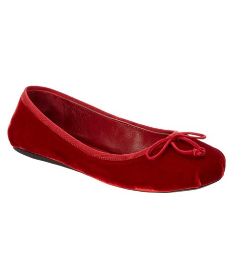 bellerine prada|prada velvet ballerina.